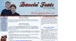 Desktop Screenshot of dancinfeats.com